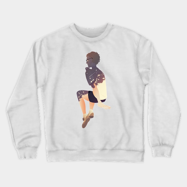 HQ: Summer Sky Crewneck Sweatshirt by MOONSTERM